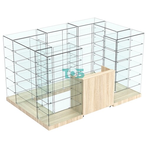 Торговый островок ХИТ ПРОДАЖ №5а (закрытый) (4.86 кв.м)