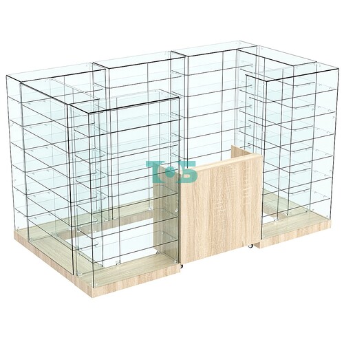 Торговый островок ХИТ ПРОДАЖ №6а (закрытый) (4.05 кв.м)