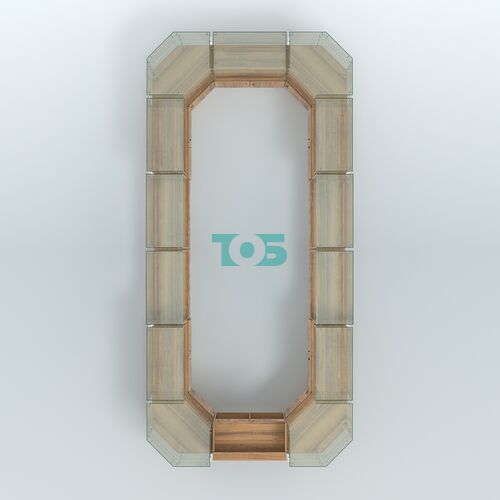 Павильон ИСТРА в центр зала №7 (открытый) (12, 77 кв.м)