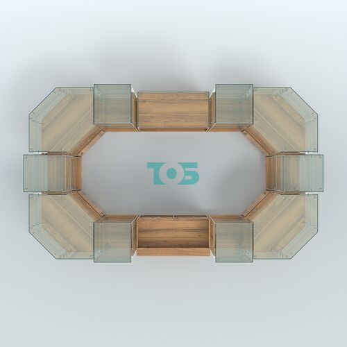 Павильон ИСТРА в центр зала №9 (открытый) (6, 8 кв.м)