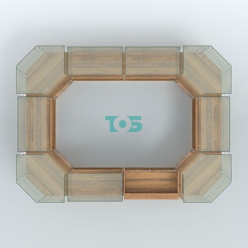 Павильон ИСТРА в центр зала №10 (открытый) (8, 32 кв.м)