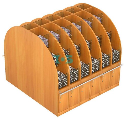 Островной торговый модуль для сыпучих товаров №14