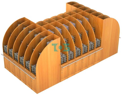 Островной торговый модуль для сыпучих товаров №19