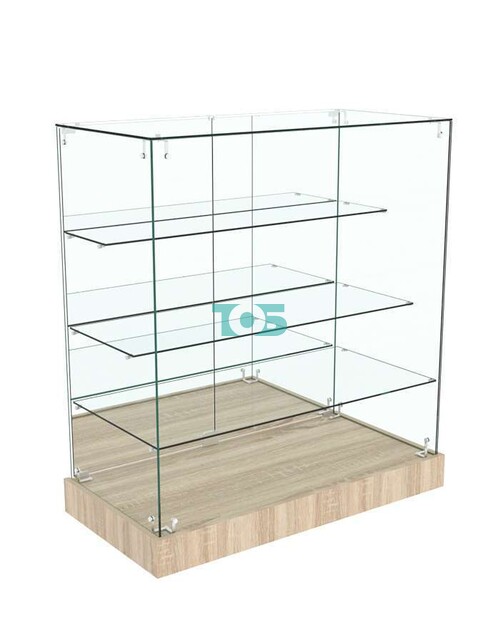 Прилавок ОТРАЖЕНИЕ с тремя стеклянными полками №3