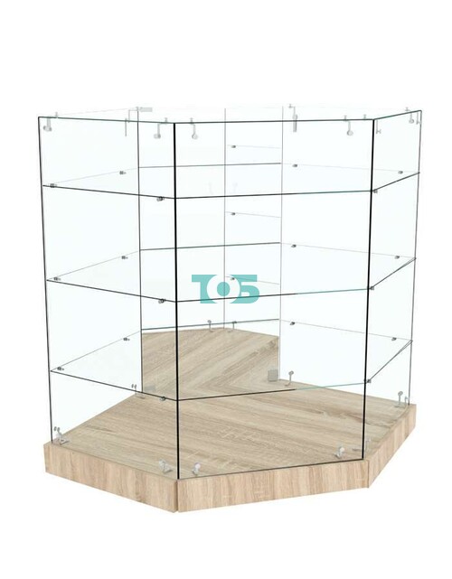 Прилавок ОТРАЖЕНИЕ на подставке №19 угловой