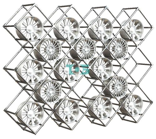 Стеллаж РОМБ h-2130 для автомобильных дисков №3