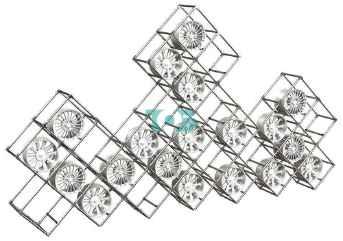 Стеллаж РОМБ h-2840 для автомобильных дисков №7