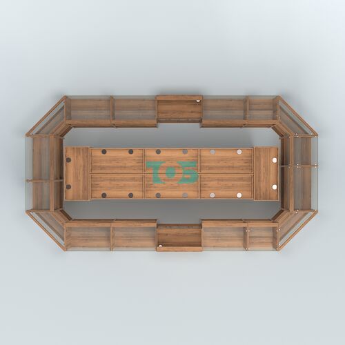 Павильон островной для продажи чая и кофе №7