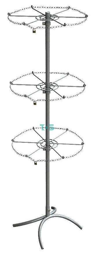Стойка 6С-3 с вращающимися Солнышками закрытого типа. БЕЛАЯ