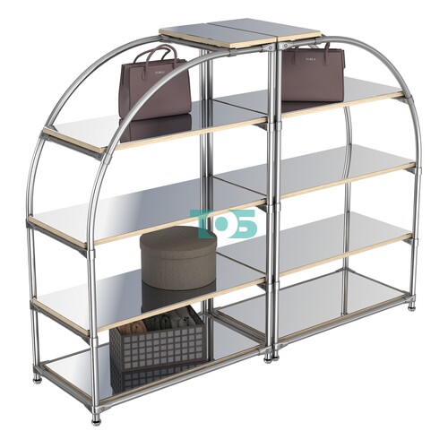 Комбинация стендов TD-06 №1-5 (с полками Зеркало 4мм)