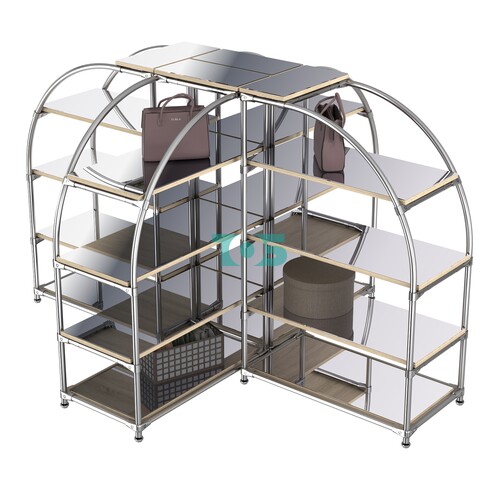 Комбинация стендов TD-06 №3-5 (с полками Зеркало 4мм)