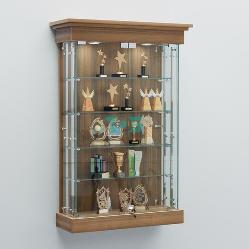 Витрина для музеев "Коллекция" настенная №1-4А-РЕГ