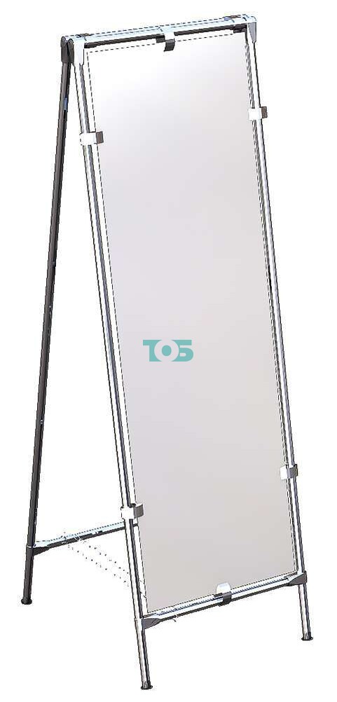 Зеркало-шалаш большое №5 одностороннее