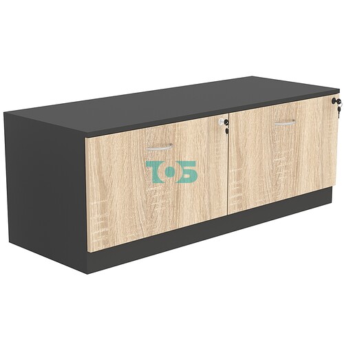 Тумба T-15 1200мм (H-450мм, с 2-мя выдвижными ящиками)