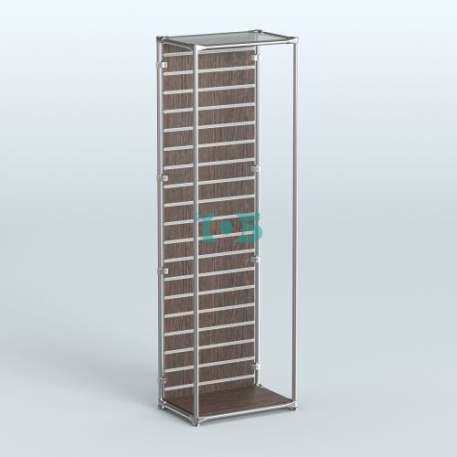 Торговая система ХРОМ (задняя стенка - Экономпанель) №2