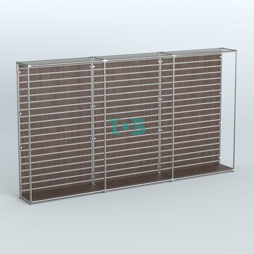 Торговая система ХРОМ (задняя стенка - Экономпанель) №3