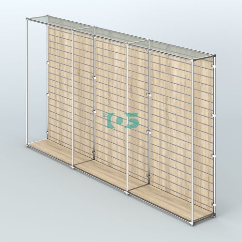 Торговая система ХРОМ (задняя стенка - Экономпанель) №3
