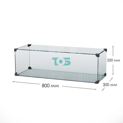 Витрина "Кекс" для выпечки №1-800 (без дверок)