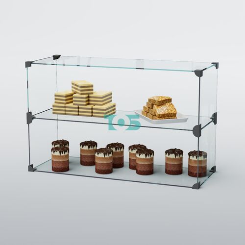 Витрина "Кекс" для выпечки №2-800 (без дверок)