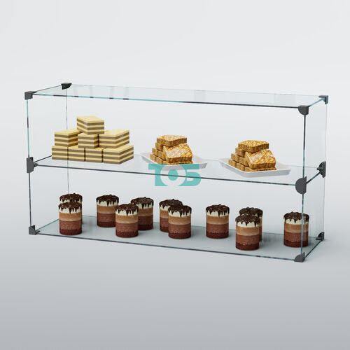 Витрина "Кекс" для выпечки №2-1000 (без дверок)