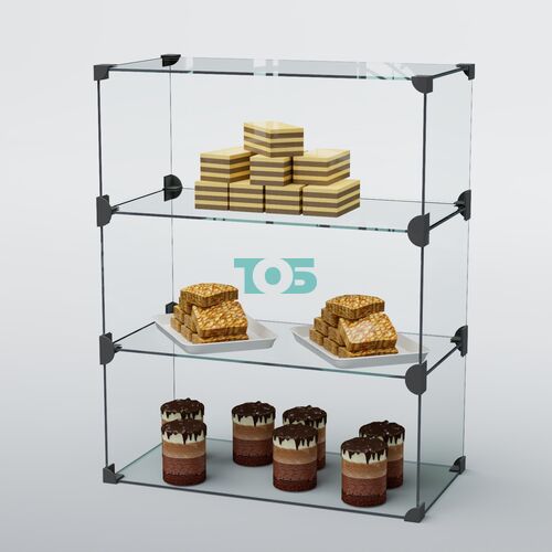 Витрина "Кекс" для выпечки №3-600 (без дверок)
