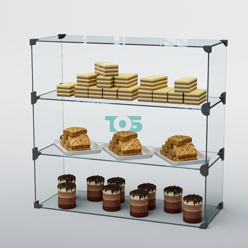 Витрина "Кекс" для выпечки №3-800 (без дверок)