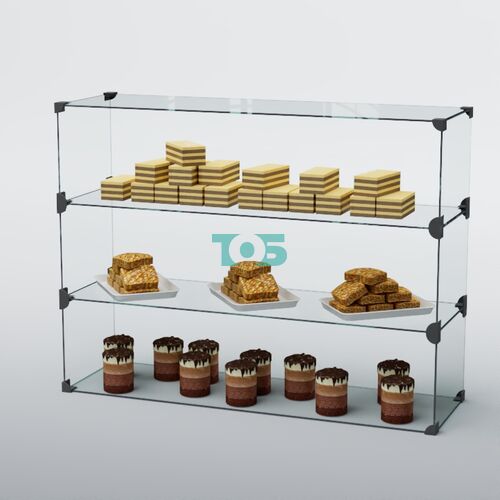 Витрина "Кекс" для выпечки №3-1000 (без дверок)