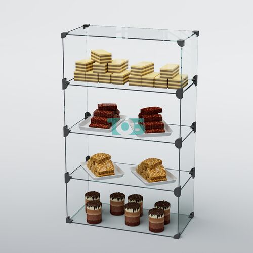 Витрина "Кекс" для выпечки №4-600 (без дверок)