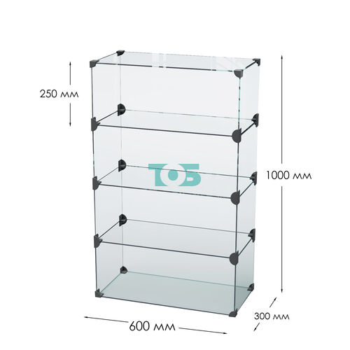Витрина "Кекс" для выпечки №4-600 (без дверок)