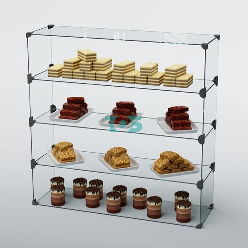 Витрина "Кекс" для выпечки №4-1000 (без дверок)