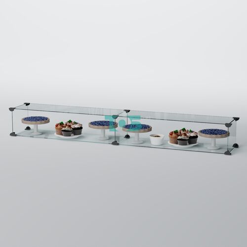 Витрина "Кекс" для выпечки №1-800 (без дверок) стыковочная