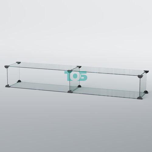 Витрина "Кекс" для выпечки №1-800 (без дверок) стыковочная