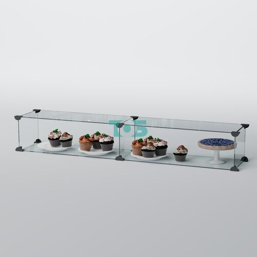 Витрина "Кекс" для выпечки №1-1000 (без дверок) стыковочная