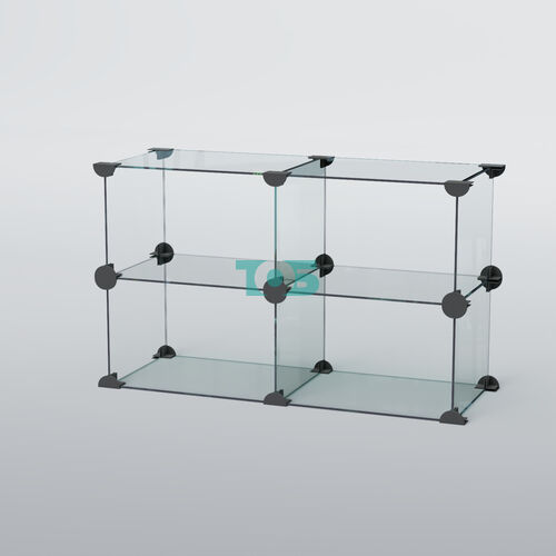 Витрина "Кекс" для выпечки №2-400 (без дверок) стыковочная