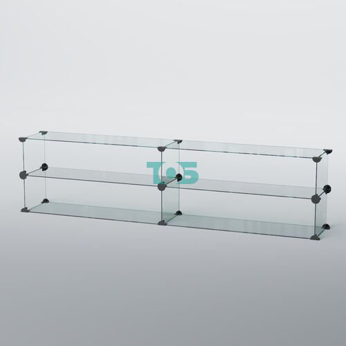 Витрина "Кекс" для выпечки №2-1000 (без дверок) стыковочная