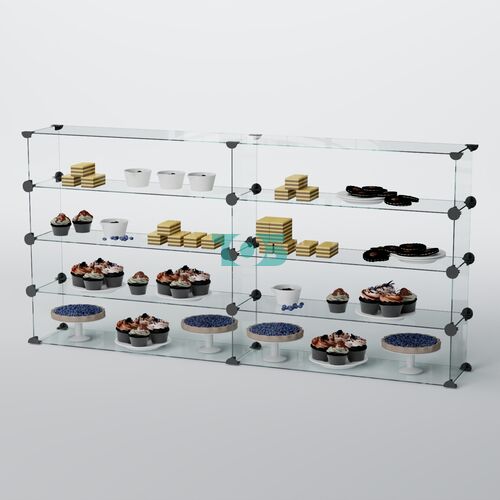 Витрина "Кекс" для выпечки №4-1000 (без дверок) стыковочная