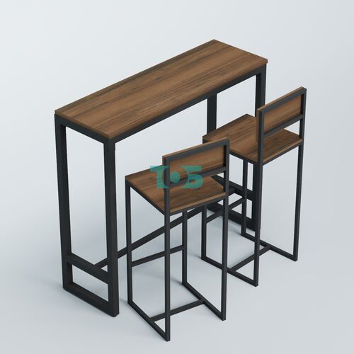 Комплект барный стол "Кофе-брейк" №8 и стулья