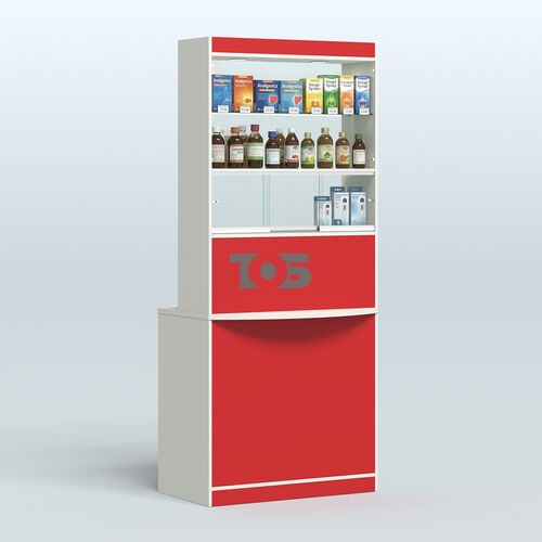 Витрина-прилавок Аптека №3