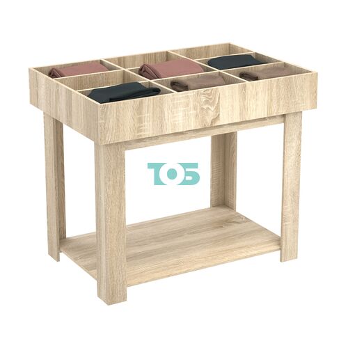 Корзина для распродаж из ДСП на 9 ячеек