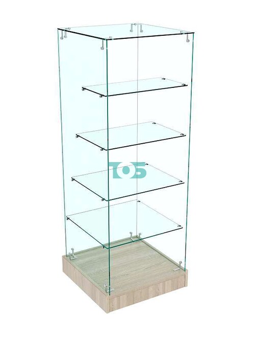 Прилавок из стекла Истра №33 (открытый)
