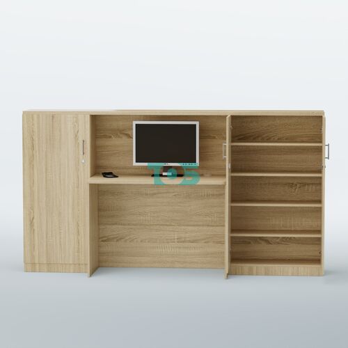 Ресепшен с тумбами и дверками ВЕГА №1