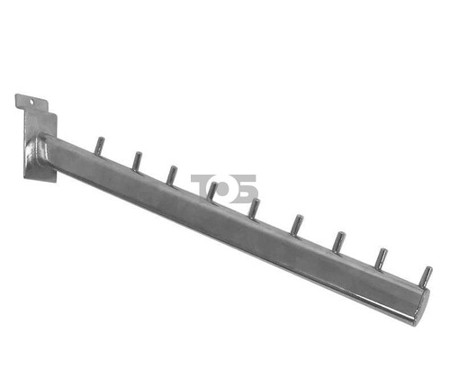 Кронштейн на экономпанель с 9-ю цилиндрами "ХРОМ" (КЭК-9Ц-ОНХ) 