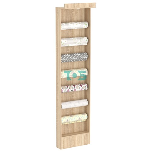 Торговый стеллаж для обоев №1 (пристенный)