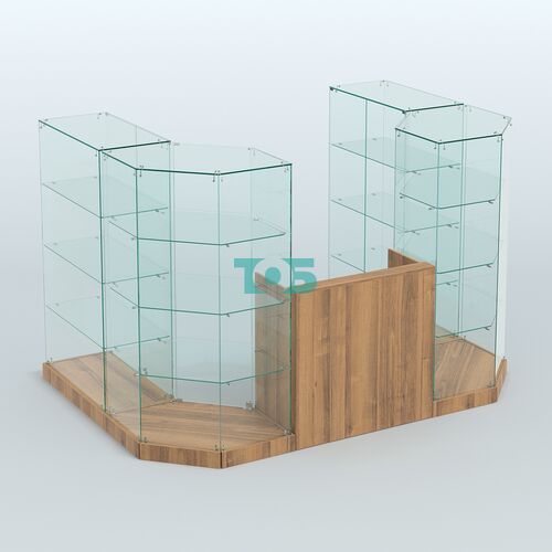 Торговый стеклянный павильон Абсолют №1а (закрытый) (4.13 кв.м)