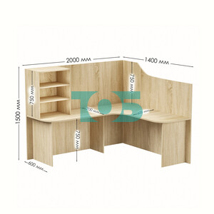 Ресепшен универсальный №2Б левосторонний