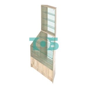 Витрина АЛМАЗ №2 внешняя угловая