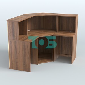 Ресепшен Г-образный серии БАРОККО №4