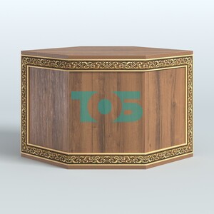 Стол-ресепшен шестигранный серии БАРОККО №3