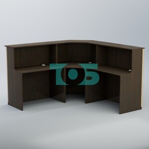 Ресепшен угловой большой серии ВЕРТИКАЛЬ №5