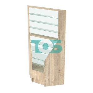 Витрина внутренняя угловая Алмаз №4